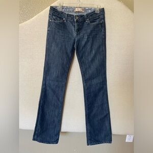 PAIGE Dark Blue Flare Jeans